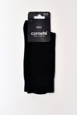 Носки мужские Cornette Basic, чорний, 39-41