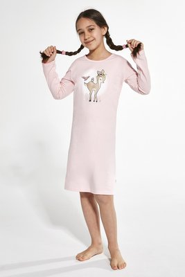 Ночная рубашка для девочек Cornette 138 Reo 4 549-20, розовый, 86-92