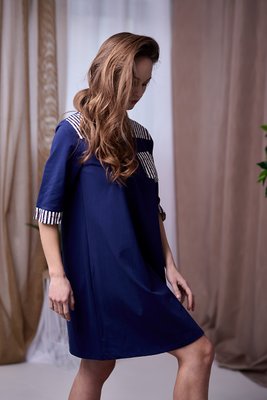 Сукня жіноча Effetto 0127, navy (синій), M